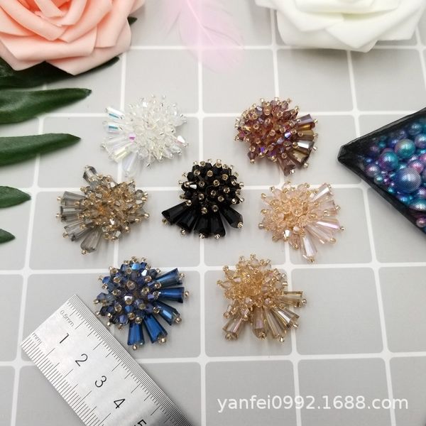 wind handmade diy crystal ring hair hair clip diy accessories brooch manufacturing accessories, Silver 
wind handmade diy crystal ring hair hair clip diy accessories brooch manufacturing accessories, Silver