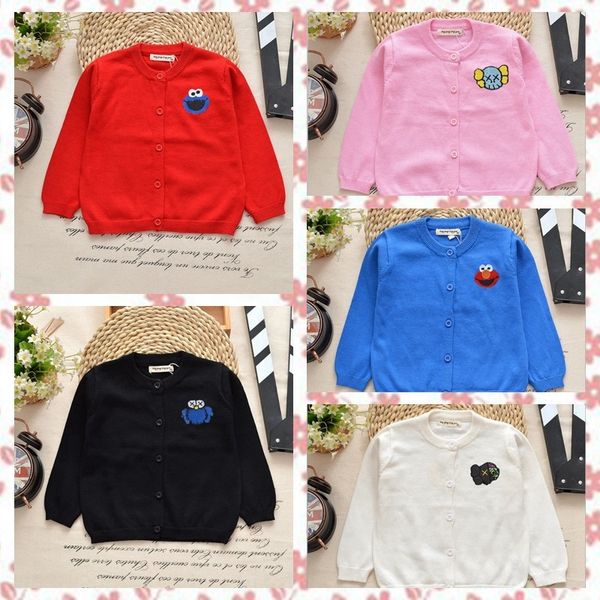 2020 new autumn embroidered children's sweater knitted sweater cardigan round collar embroidery sesame street cotton cardigan, Blue
2020 new autumn embroidered children's sweater knitted sweater cardigan round collar embroidery sesame street cotton cardigan, Blue