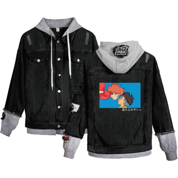 anime ponyo on the cliff denim stitching jacket teens girls ponyo on the cliff jeans hoodies harajuku japan anime hoodies, Black;brown
anime ponyo on the cliff denim stitching jacket teens girls ponyo on the cliff jeans hoodies harajuku japan anime hoodies, Black;brown