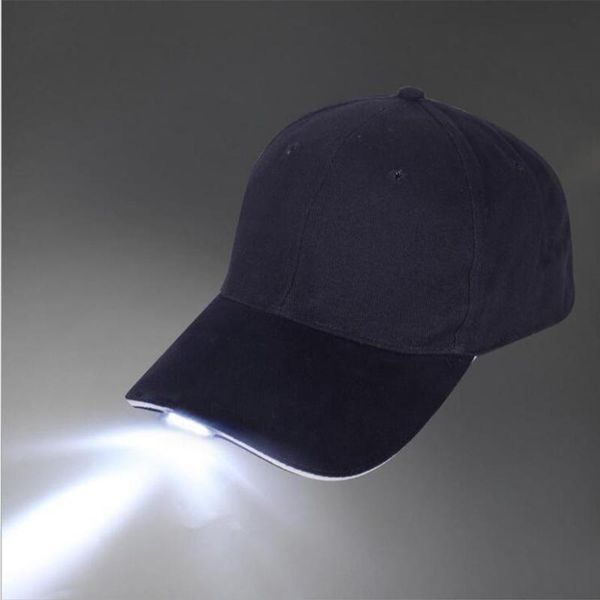 outdoor mountaineering led light luminous hat fishing lighting duck tongue sports baseball cap, Black;white
outdoor mountaineering led light luminous hat fishing lighting duck tongue sports baseball cap, Black;white