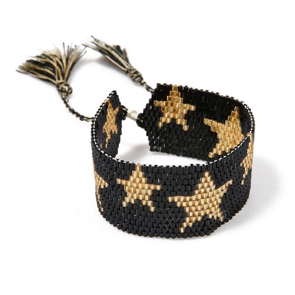 multi color miyuki seed beads stars bracelets cuff charm handmade jewelry men ethnic tassel woven friendship gifts women, Golden;silver
multi color miyuki seed beads stars bracelets cuff charm handmade jewelry men ethnic tassel woven friendship gifts women, Golden;silver
