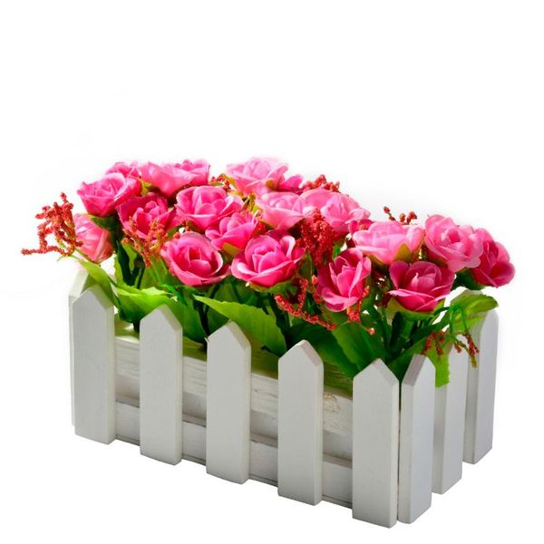 artificial flowers fake rose in picket fence pot pack mini potted plant plastic flower pot bonsai
artificial flowers fake rose in picket fence pot pack mini potted plant plastic flower pot bonsai