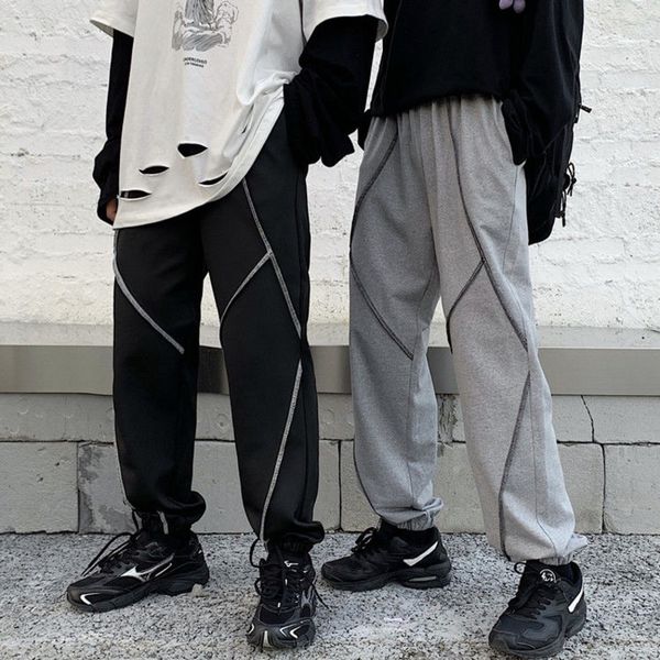 men's pants autumn casual fashion solid color cotton straight-leg men streetwear loose hip-hop stretch waist trousers mens, Black
men's pants autumn casual fashion solid color cotton straight-leg men streetwear loose hip-hop stretch waist trousers mens, Black