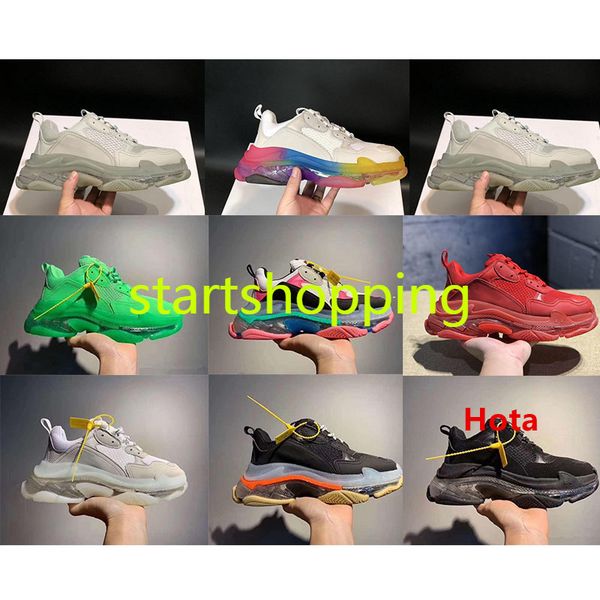 green 2020 paris crystal 17fw bottom triple-s running shoes clear sole dad shoes platform shoes for men vintage kanye old grandpa trainer
green 2020 paris crystal 17fw bottom triple-s running shoes clear sole dad shoes platform shoes for men vintage kanye old grandpa trainer