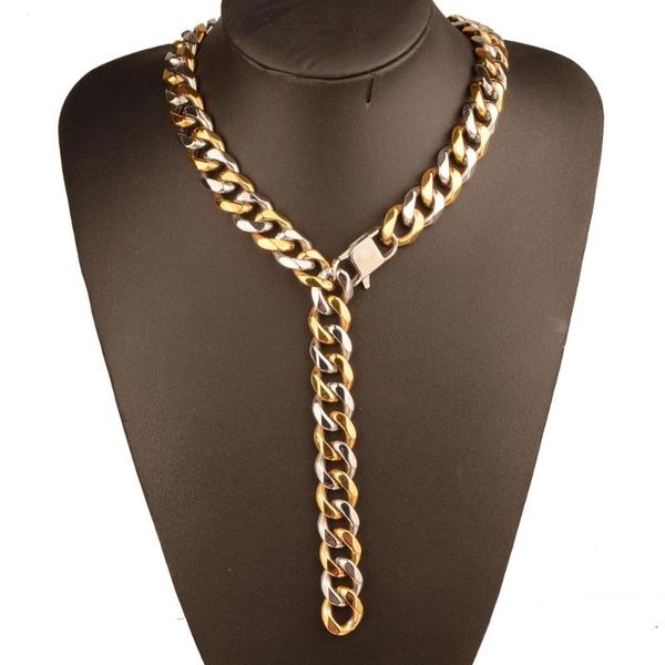 tisnium gold chain for men fashion necklace for women men curb snail link chains necklace fashion jewelry punk hip-hop style, Silver
tisnium gold chain for men fashion necklace for women men curb snail link chains necklace fashion jewelry punk hip-hop style, Silver