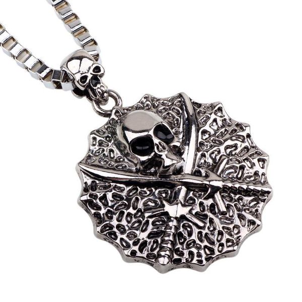 2019 Wholesale Stainless Steel Face Skull Pendent For Man Old Retro Vintage Punk Necklace Charm Pendant Free shipping
2019 Wholesale Stainless Steel Face Skull Pendent For Man Old Retro Vintage Punk Necklace Charm Pendant Free shipping