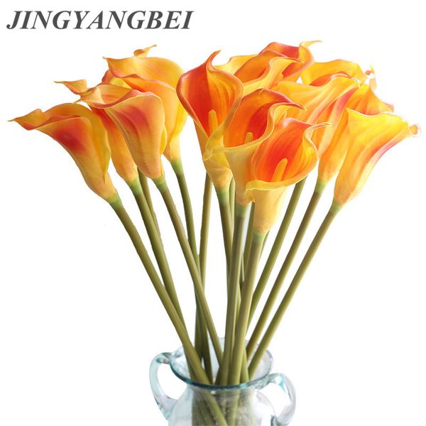 large 67cm hq real touch calla lily pu artificial flowers wedding decorative fake flowers wedding party decoration accessories 
large 67cm hq real touch calla lily pu artificial flowers wedding decorative fake flowers wedding party decoration accessories