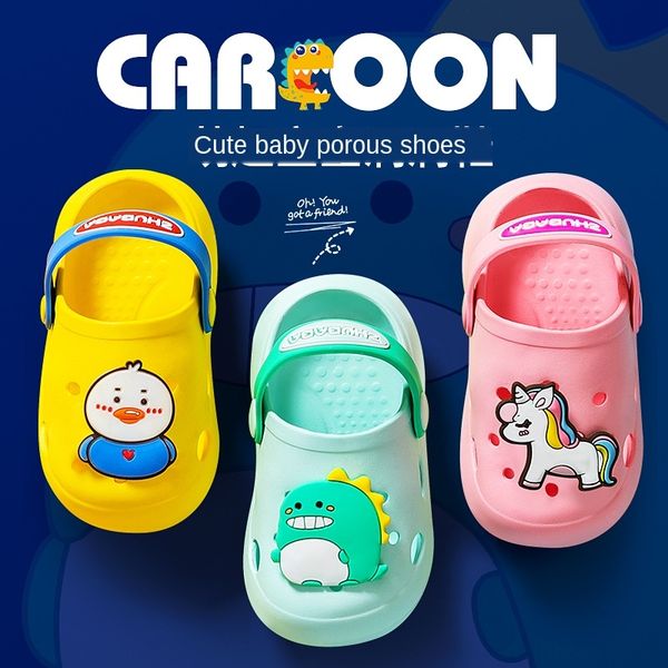 pig dad cute unicorn hole baby sandals male and female sandals children's children's shoes anti-slip hole shoes, Black;red
pig dad cute unicorn hole baby sandals male and female sandals children's children's shoes anti-slip hole shoes, Black;red
