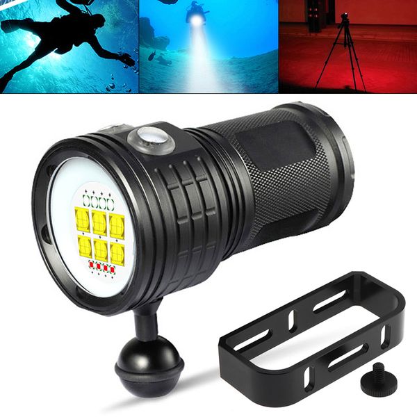flashlights torches qh14-4 300w six 9090 white xml2 four xpe red r5 blue led underwater 80m for pography video fill light
flashlights torches qh14-4 300w six 9090 white xml2 four xpe red r5 blue led underwater 80m for pography video fill light