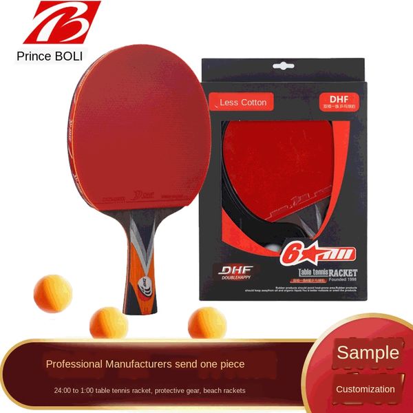 shuangxi family 6-star battle table tennis racket student suit table tennis racket equipment professional rubber sports equipment
shuangxi family 6-star battle table tennis racket student suit table tennis racket equipment professional rubber sports equipment