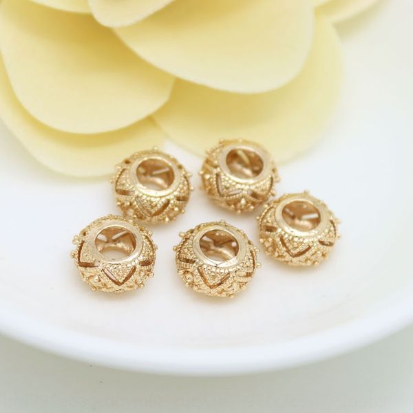 handmade diy diy accessories accessories material metal hollow scattered beads golden oval big hole separated beads, Silver
handmade diy diy accessories accessories material metal hollow scattered beads golden oval big hole separated beads, Silver