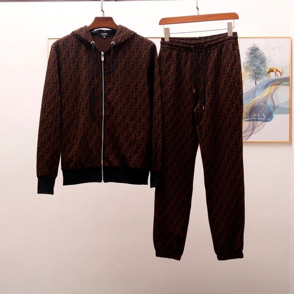2020 f mens designer tracksuit brown letter fashion luxury mens sweat suits cool streetwear mens tracksuit (jackets+pants, Black
2020 f mens designer tracksuit brown letter fashion luxury mens sweat suits cool streetwear mens tracksuit (jackets+pants, Black