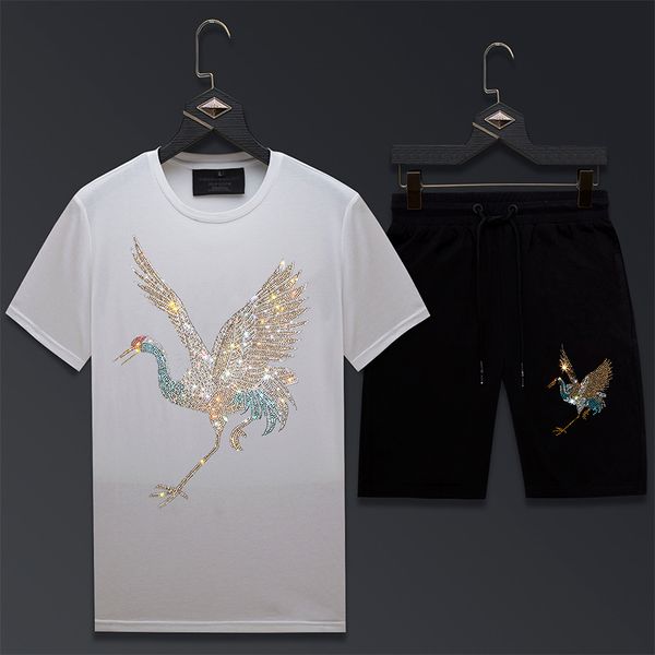 2020 sports casual suits mens tracksuitmens fashion pattern print slim summer designer shorts sets mens short sleeve tshirts pants tracksuit, Gray
2020 sports casual suits mens tracksuitmens fashion pattern print slim summer designer shorts sets mens short sleeve tshirts pants tracksuit, Gray
