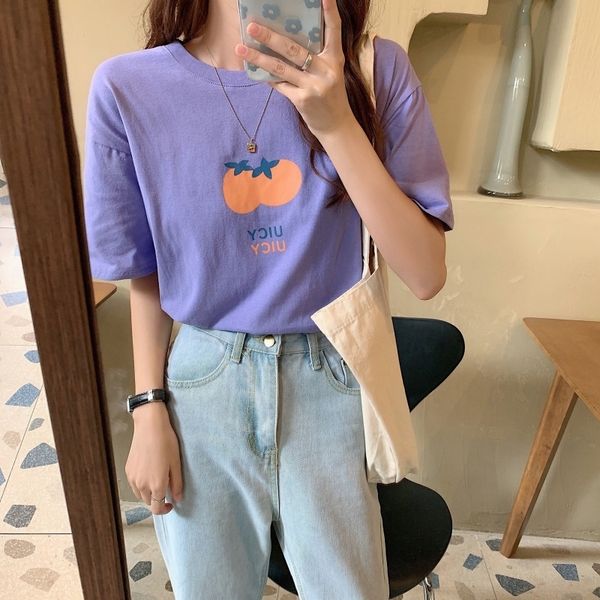 2020 new short sleeve t-shirt women's half coat t-shirt sleeve cartoon printed round neck women's clothing, White
2020 new short sleeve t-shirt women's half coat t-shirt sleeve cartoon printed round neck women's clothing, White