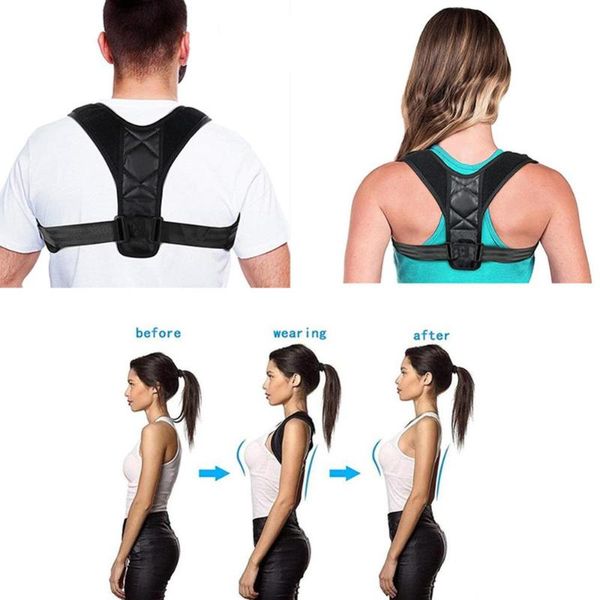 posture corrector men woman adjustable size shoulder support back muscle memory humpback correction sports protective gear 2020, Black;blue
posture corrector men woman adjustable size shoulder support back muscle memory humpback correction sports protective gear 2020, Black;blue