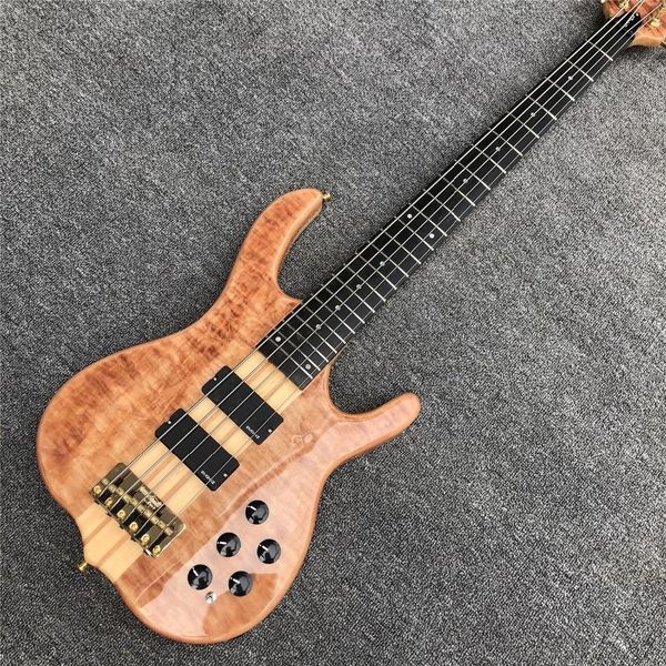 custom wholesale 5 string bass guitar, ebony fingerboard, golden hardware accessories, ebony fingerboard 9v active pickup, electric bass ban
custom wholesale 5 string bass guitar, ebony fingerboard, golden hardware accessories, ebony fingerboard 9v active pickup, electric bass ban
