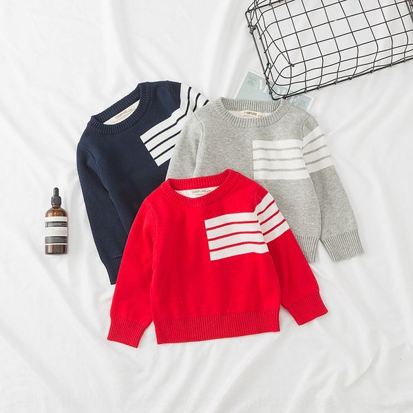 no return no change season new thickened pullover double layer knitted children's pure cotton stripe pullover sweater bar stripe, Blue
no return no change season new thickened pullover double layer knitted children's pure cotton stripe pullover sweater bar stripe, Blue