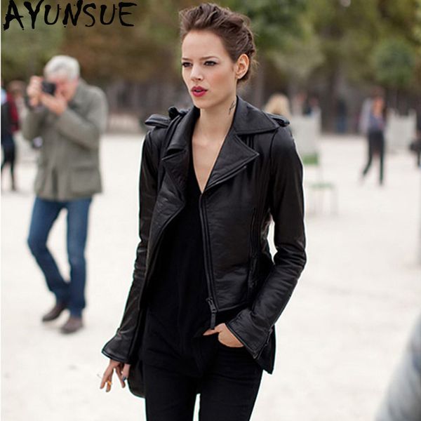 ayunsue real leather jacket women clothes 2020 sheepskin coat female jacket women vintage biker jackets plus size chaqueta mujer, Black
ayunsue real leather jacket women clothes 2020 sheepskin coat female jacket women vintage biker jackets plus size chaqueta mujer, Black
