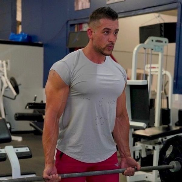 summer cotton new men's oneck slim short-sleeved tshirt fitness sports running thin section breathable workout clothing men, Black;blue
summer cotton new men's oneck slim short-sleeved tshirt fitness sports running thin section breathable workout clothing men, Black;blue