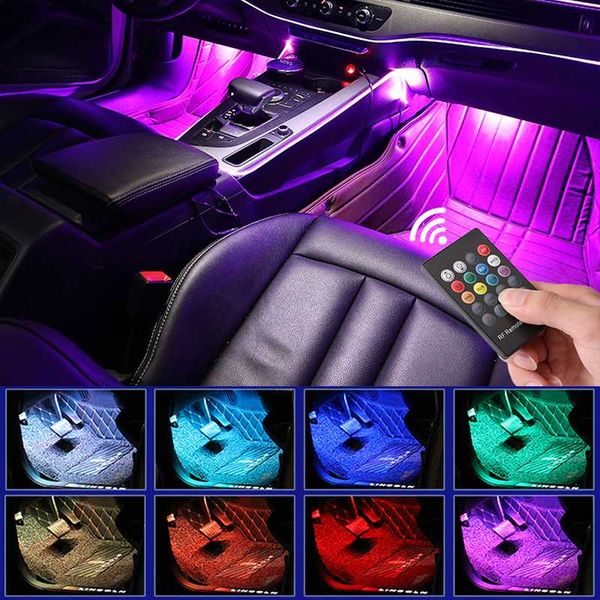 led car foot light ambient lamp with usb wireless remote music control colorful mode automotive interior decorative lights
led car foot light ambient lamp with usb wireless remote music control colorful mode automotive interior decorative lights