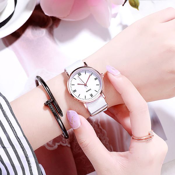mens korean-style retro simple fashion ins super fire mori cute canvas watch, Slivery;brown
mens korean-style retro simple fashion ins super fire mori cute canvas watch, Slivery;brown
