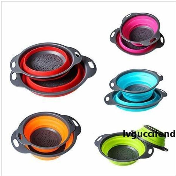 2pcs/set folding collapsible silicone colander strainer kitchen fruit filter basket fruit vegetable colander kitchen storage bowl
2pcs/set folding collapsible silicone colander strainer kitchen fruit filter basket fruit vegetable colander kitchen storage bowl