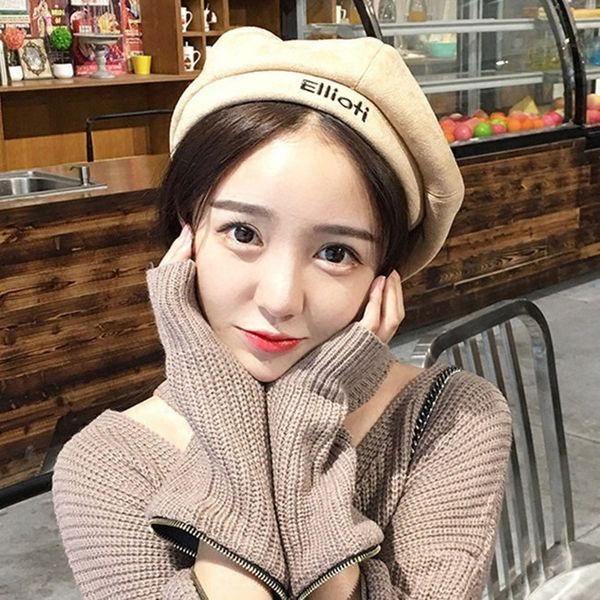 female korean style all-match british letter octagonal beret pumpkin beret sweet and lovely pumpkin hat ins painter hat, Blue;gray
female korean style all-match british letter octagonal beret pumpkin beret sweet and lovely pumpkin hat ins painter hat, Blue;gray