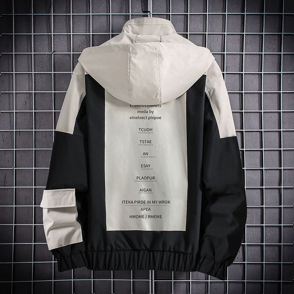 2020 hooded new korean loose casual jacket men's youth autumn men's jacket fashion, Black;brown
2020 hooded new korean loose casual jacket men's youth autumn men's jacket fashion, Black;brown