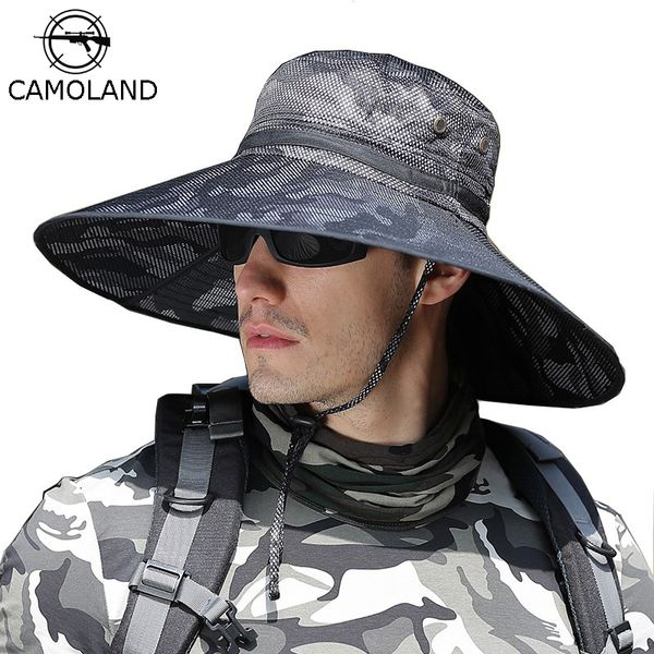 camoland camouflage bucket hats for mens upf 50+ summer sun hat casual male outdoor fishing hat long wide brim boonie cap t200715, Blue;gray
camoland camouflage bucket hats for mens upf 50+ summer sun hat casual male outdoor fishing hat long wide brim boonie cap t200715, Blue;gray