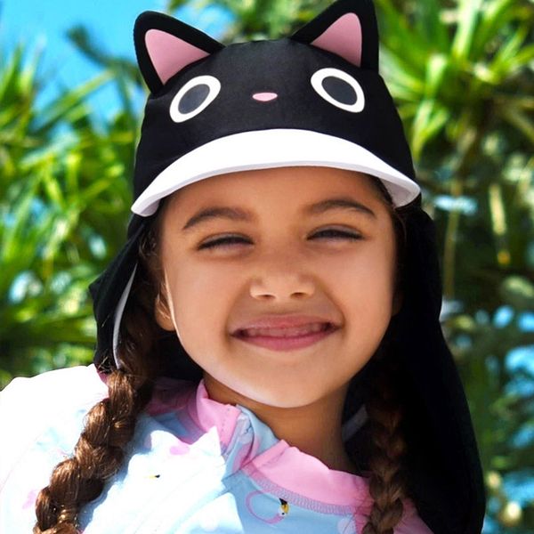 tsl1o children's cute cartoon sun hat outdoor beach beach windproof sand uv protection protective swimming cap swimming cap neck protec
tsl1o children's cute cartoon sun hat outdoor beach beach windproof sand uv protection protective swimming cap swimming cap neck protec