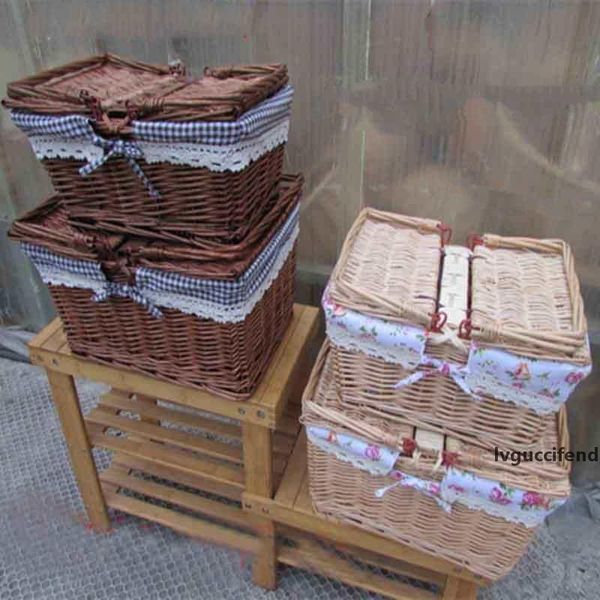 wicker picnic home food bread hamper woven straw ratton fruit storage kitchen basket t200602
wicker picnic home food bread hamper woven straw ratton fruit storage kitchen basket t200602