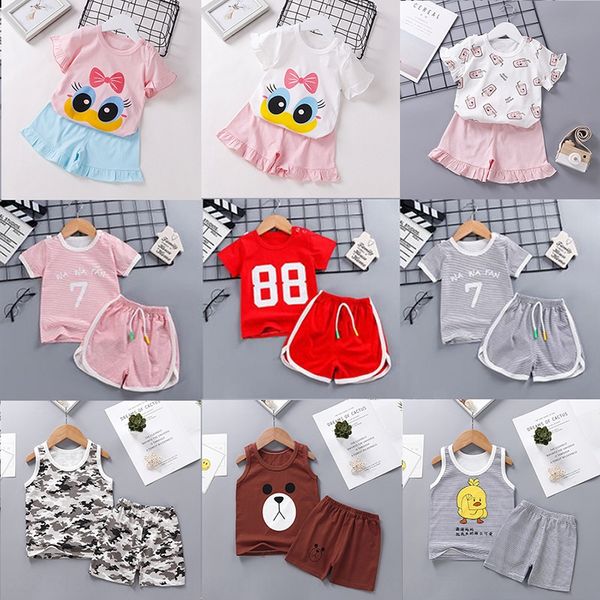 children's summer sui male baby ves clohes female coon shor sleeve suit baby vest clothes 0-1-3-5-7 years old
children's summer sui male baby ves clohes female coon shor sleeve suit baby vest clothes 0-1-3-5-7 years old