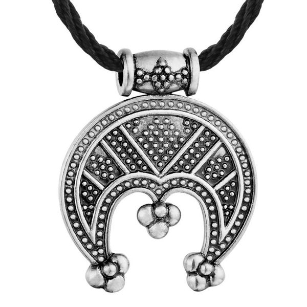 crescent slavic pendant tricorn lunula womens protection amulet gothic necklace men jewelry, Silver
crescent slavic pendant tricorn lunula womens protection amulet gothic necklace men jewelry, Silver