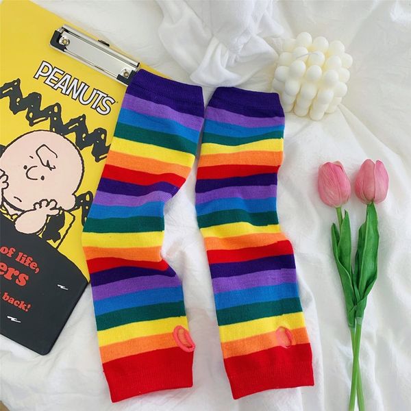 korean ins cute rainbow sun protection sleeve summer harajuku style colorful student uv protection arm, Black
korean ins cute rainbow sun protection sleeve summer harajuku style colorful student uv protection arm, Black