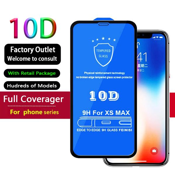 100pcs 10d full coverage screen protector for iphone11 pro max ix xs xr max i7/i8 i6/6s plus se 2020 with package ing
100pcs 10d full coverage screen protector for iphone11 pro max ix xs xr max i7/i8 i6/6s plus se 2020 with package ing
