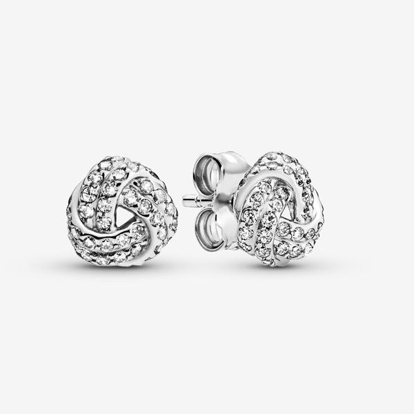 authentic 925 sterling silver earring women wedding gift jewelry for pandora shimmering knot stud earrings with original box, Golden;silver
authentic 925 sterling silver earring women wedding gift jewelry for pandora shimmering knot stud earrings with original box, Golden;silver
