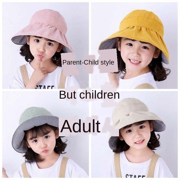 summer 2020 new parent-child children's empty sunscreen children's sunscreen hat men's outdoor foldable sun hat with rope, Yellow
summer 2020 new parent-child children's empty sunscreen children's sunscreen hat men's outdoor foldable sun hat with rope, Yellow