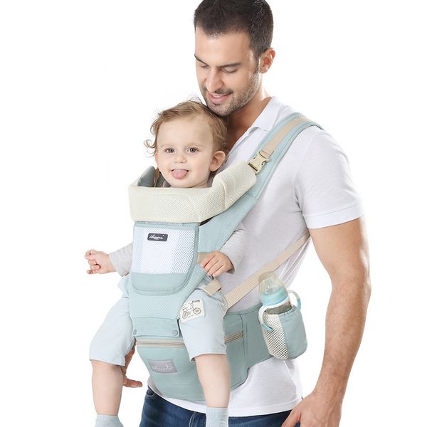 2020 new breathable ergonomic baby carrier backpack portable infant baby carrier kangaroo hipseat heaps sling wrap
2020 new breathable ergonomic baby carrier backpack portable infant baby carrier kangaroo hipseat heaps sling wrap