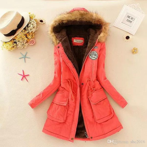 winter brand designer ladies parker coat fashion slim style hooded fur ladies coat winter windproof warm jacket, Black
winter brand designer ladies parker coat fashion slim style hooded fur ladies coat winter windproof warm jacket, Black