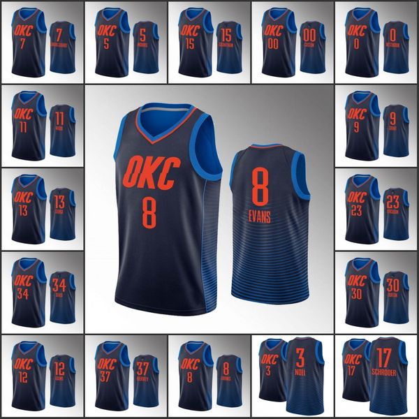 oklahoma city thunder men steven adams dennis schroder abdel nader statement nba custom navy jersey, Black
oklahoma city thunder men steven adams dennis schroder abdel nader statement nba custom navy jersey, Black