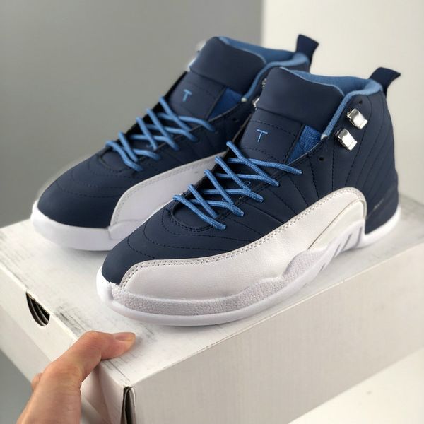 2020 new mens jumpman 12 12s indigo stone blue white basketball shoes man sports sneakers trainers des chaussures baskets zapatos size 13
2020 new mens jumpman 12 12s indigo stone blue white basketball shoes man sports sneakers trainers des chaussures baskets zapatos size 13