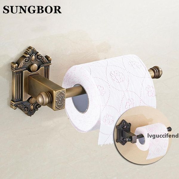 antique copper roll holder retro european creative towel rack toilet paper holder bathroom pendant paper holder hy-93808f t200425
antique copper roll holder retro european creative towel rack toilet paper holder bathroom pendant paper holder hy-93808f t200425