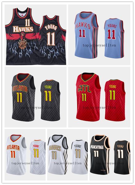 atlanta hawks men trae young 50th season classic city nba statement association basketball jersey, Black
atlanta hawks men trae young 50th season classic city nba statement association basketball jersey, Black