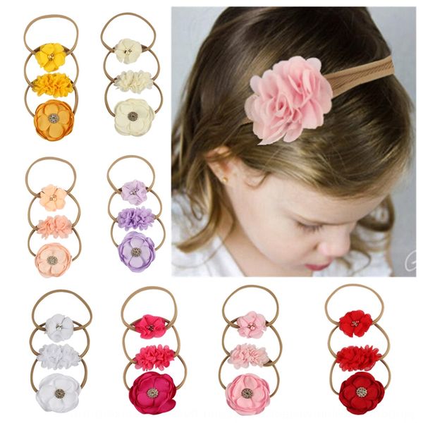 new creative children's chiffon flower band accessories set baby hair band hair accessories, Slivery;white
new creative children's chiffon flower band accessories set baby hair band hair accessories, Slivery;white