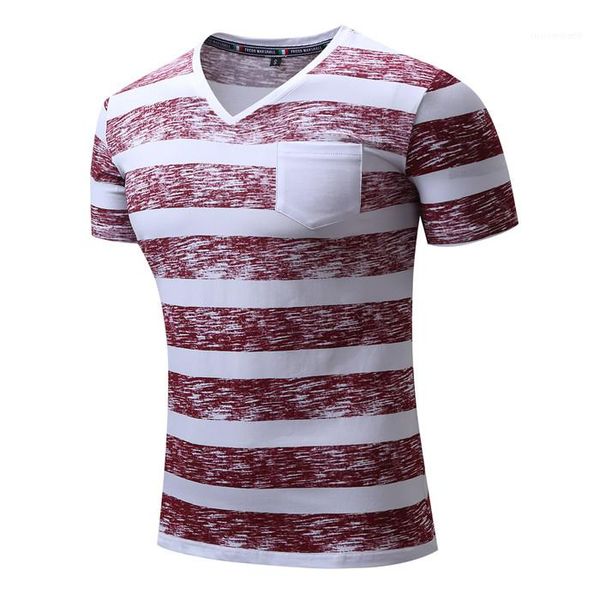 short sleeve hit color men clothing tees striped mens tshirts v neck casual t-shirts summer men, White;black
short sleeve hit color men clothing tees striped mens tshirts v neck casual t-shirts summer men, White;black