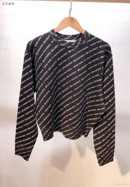 leisure sports personality fashion ladies letter sweater black, White;black
leisure sports personality fashion ladies letter sweater black, White;black