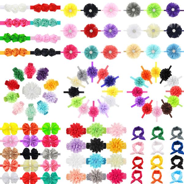 32 styles baby girls bow headbands kids hair bows elastic headwear headdress hair band headwrap turban children hair accessories, Slivery;white
32 styles baby girls bow headbands kids hair bows elastic headwear headdress hair band headwrap turban children hair accessories, Slivery;white