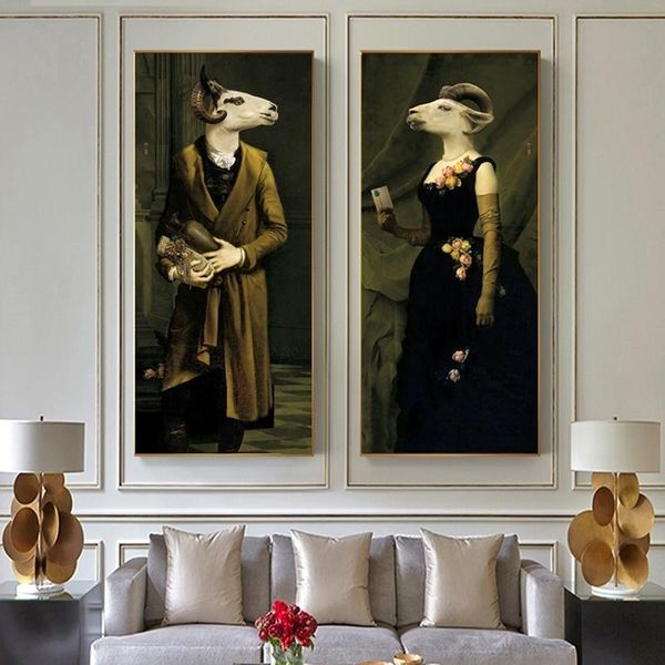 fashion retro posters prints vintage nostalgia gentleman animal canvas art painting nordic wall pictures for living room home decoration
fashion retro posters prints vintage nostalgia gentleman animal canvas art painting nordic wall pictures for living room home decoration