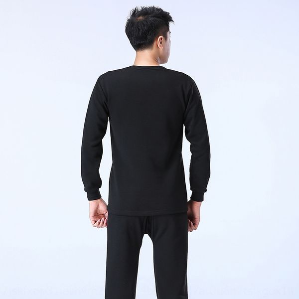 2019 new men's suit warm suitwarm setthermal underwear thin polyester autumn clothing season round neck thermal suit cotton sweater, Black;brown
2019 new men's suit warm suitwarm setthermal underwear thin polyester autumn clothing season round neck thermal suit cotton sweater, Black;brown