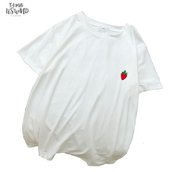 t shirt women cotton t shirt harajuku loose v neck casual kawaii strawberry print tee shirt femme streetwear tumblr korean clothes, White
t shirt women cotton t shirt harajuku loose v neck casual kawaii strawberry print tee shirt femme streetwear tumblr korean clothes, White